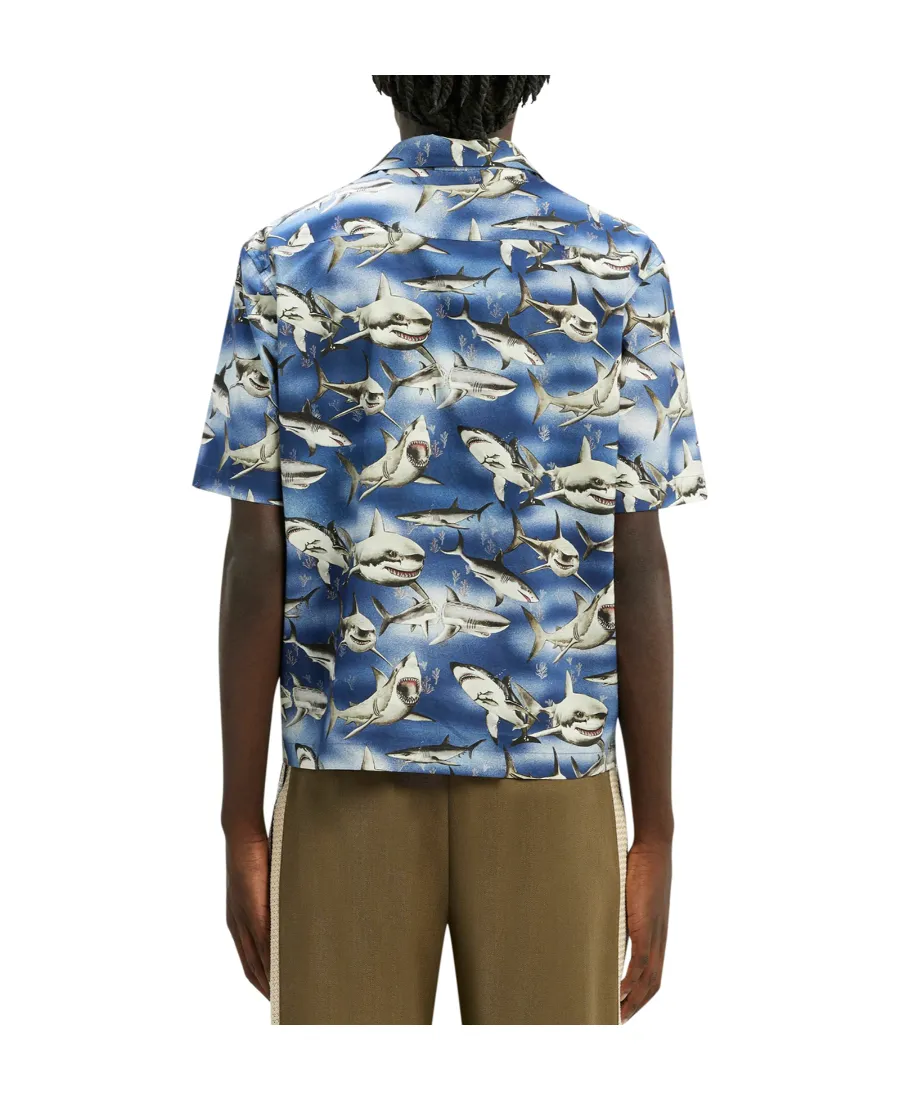 Shark Bowling Shirt