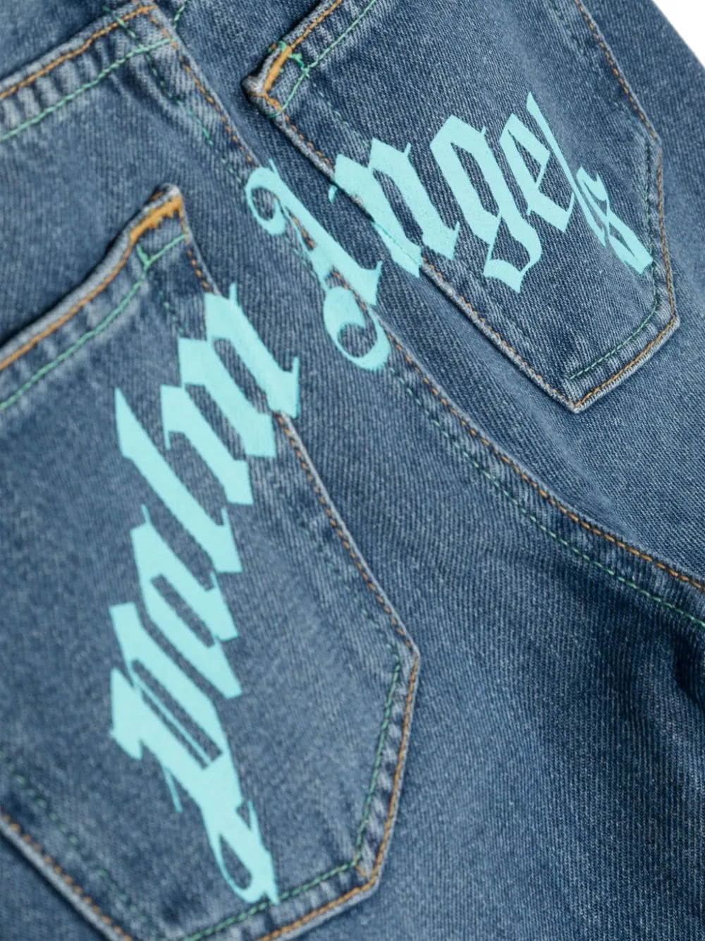 Kids Logo Printed Jeans