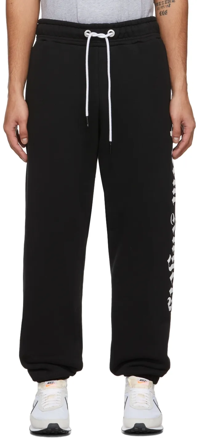 Side Logo Print Track Pants