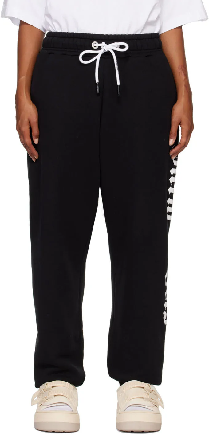 Side Logo Print Track Pants