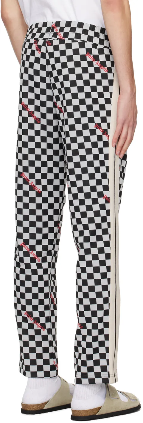 Elasticated Waistband Damier Pants