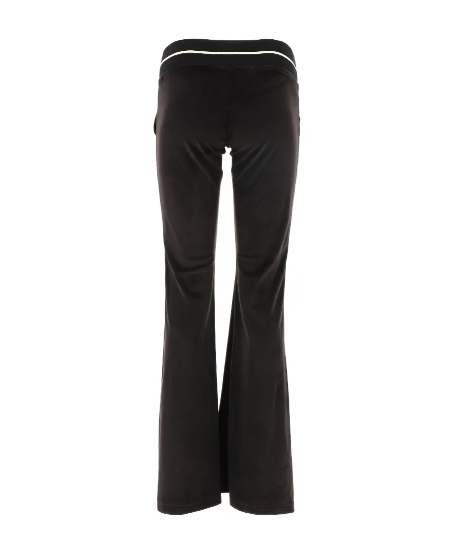 Stripe Trim Flared Pants