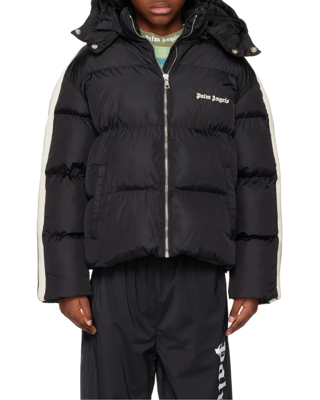 Logo Embroidered Padded Jacket