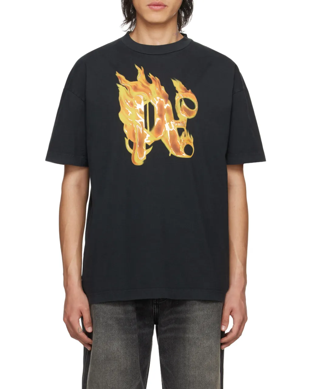 Monogram Printed Crewneck T-Shirt