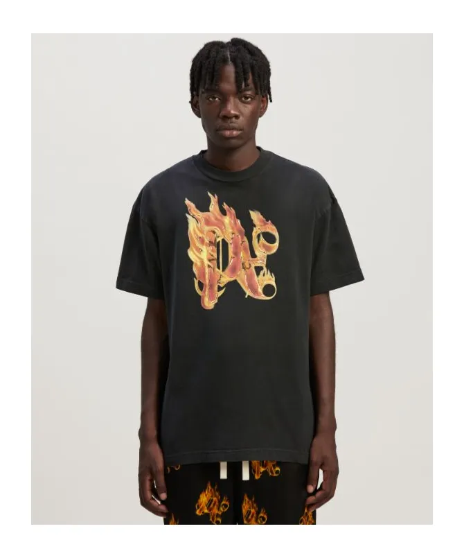 Monogram Printed Crewneck T-Shirt