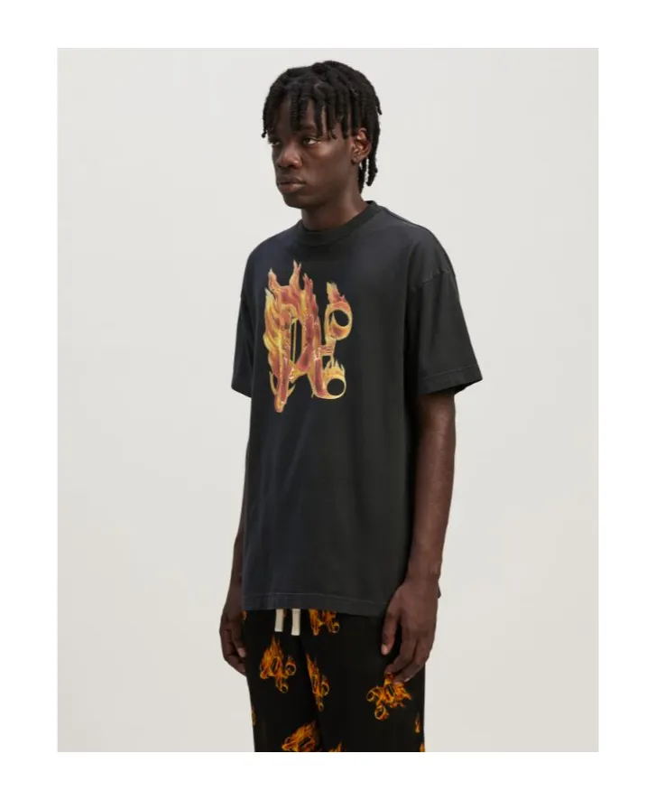Monogram Printed Crewneck T-Shirt