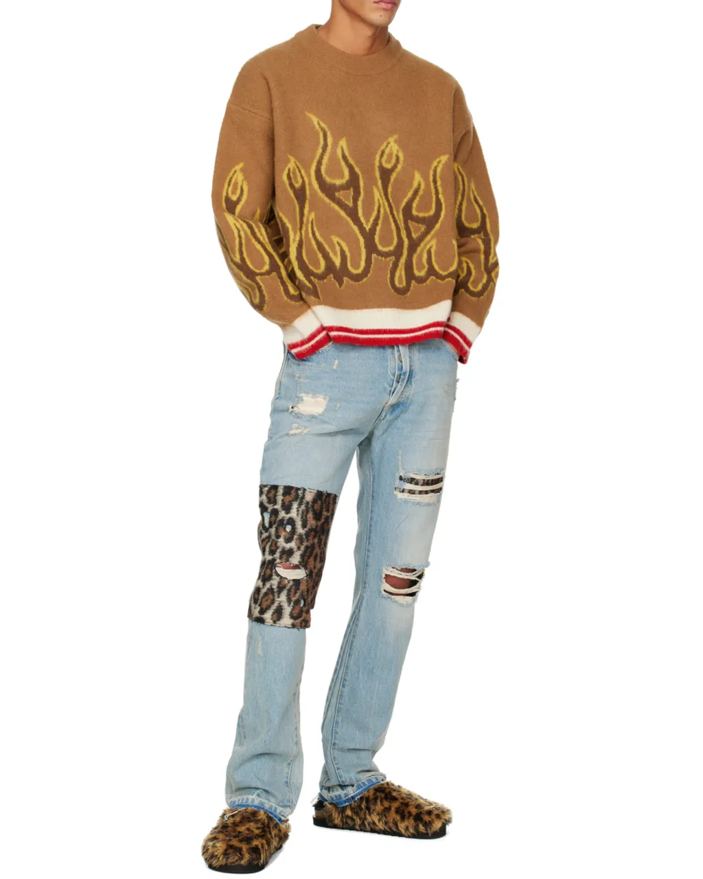 Burning Drop-Shoulder Jumper