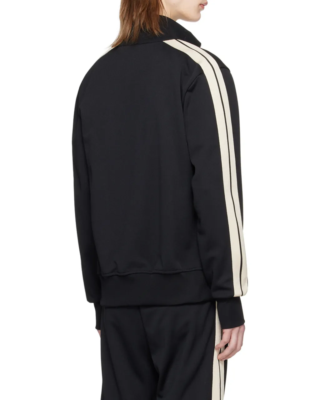 Logo Embroidered Zipped Track Jacket