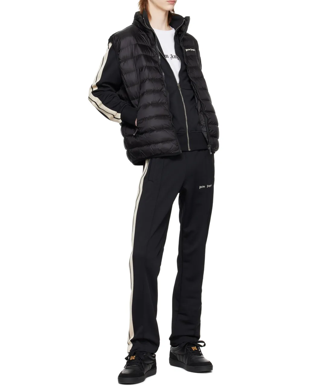 Logo Embroidered Zipped Track Jacket