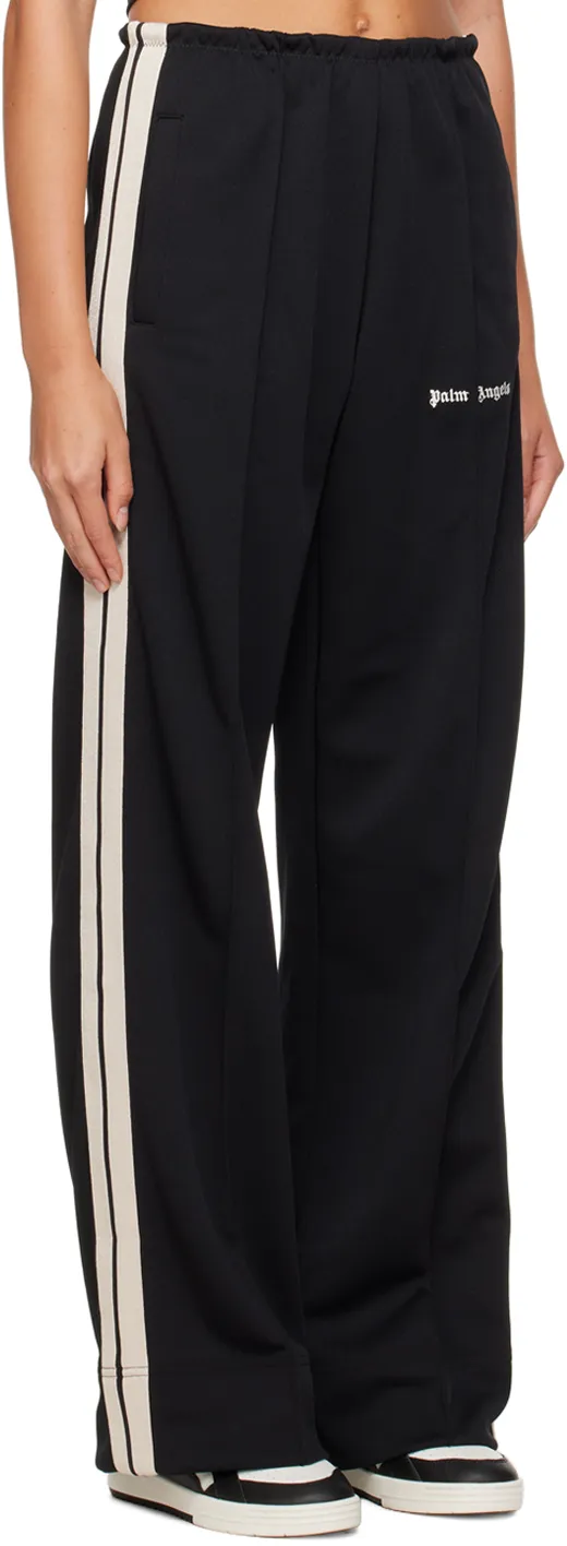 Logo Printed High Waisted Pants