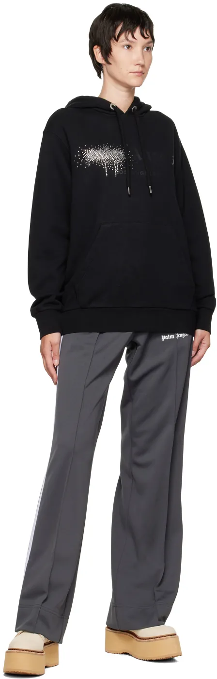Embellished Drawstring Hoodie