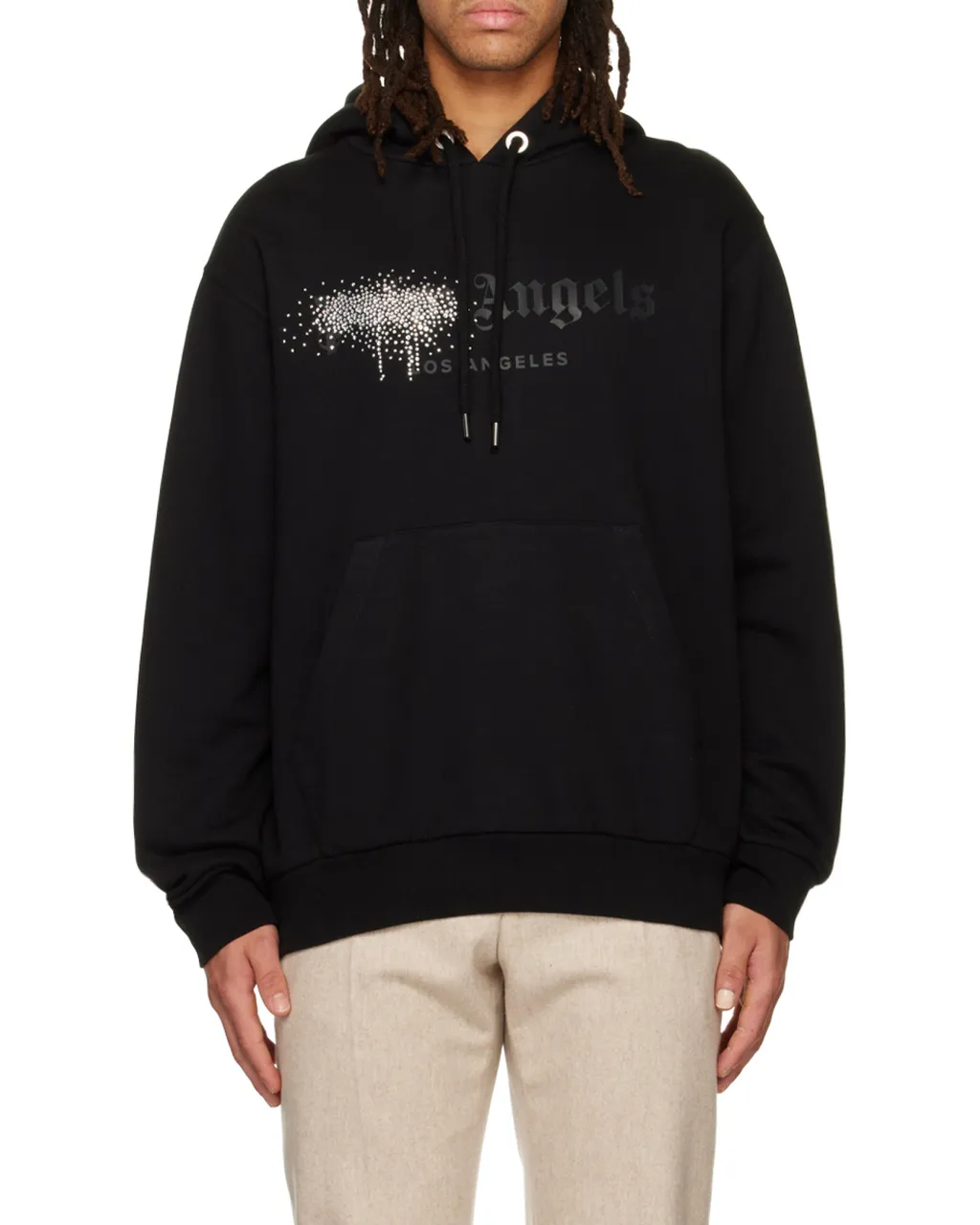 Embellished Drawstring Hoodie