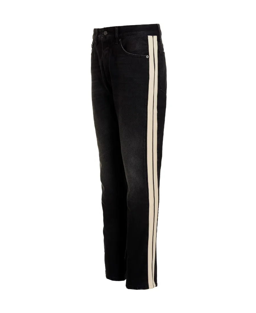 Washed Effect Denim Jeans