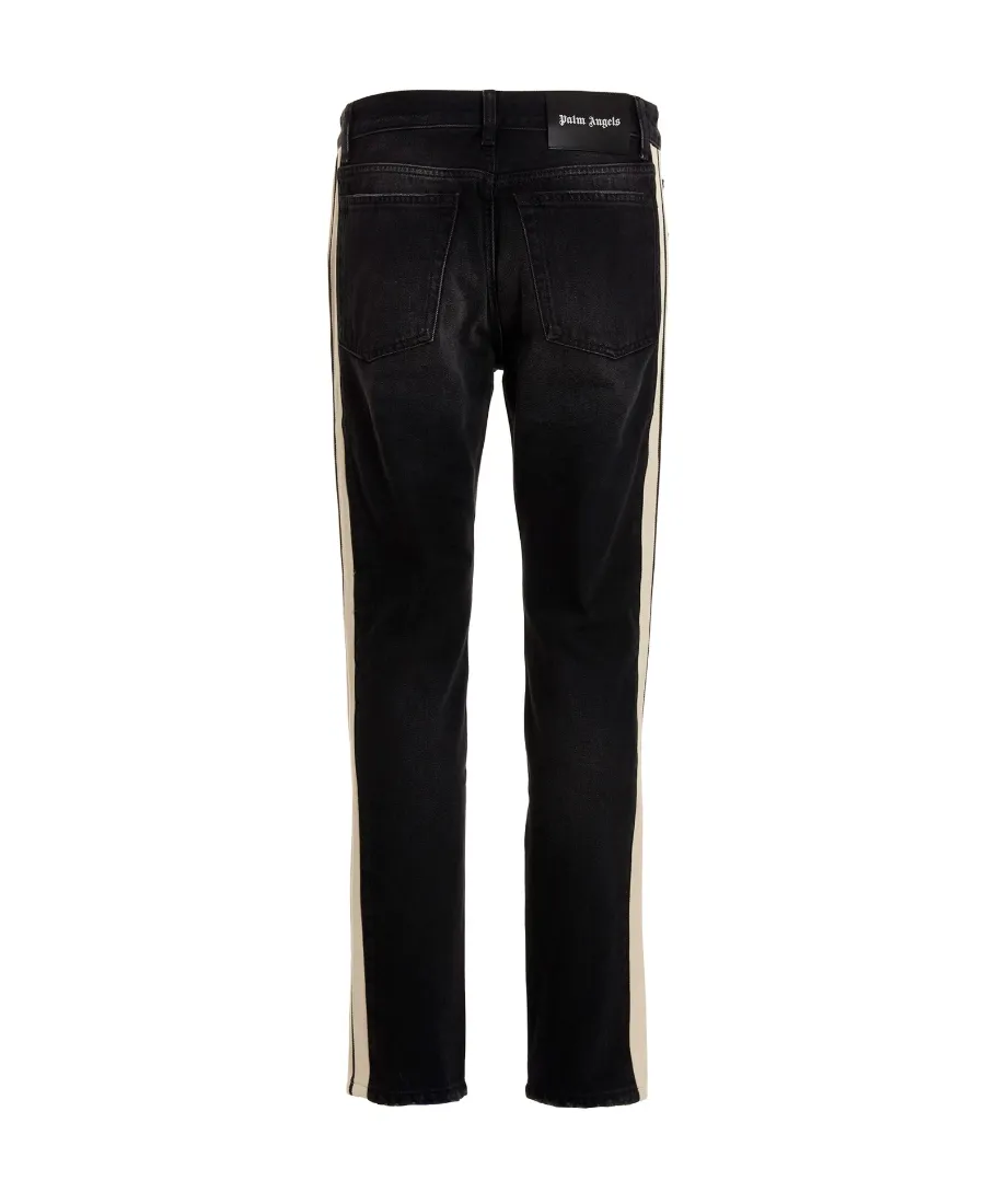Washed Effect Denim Jeans