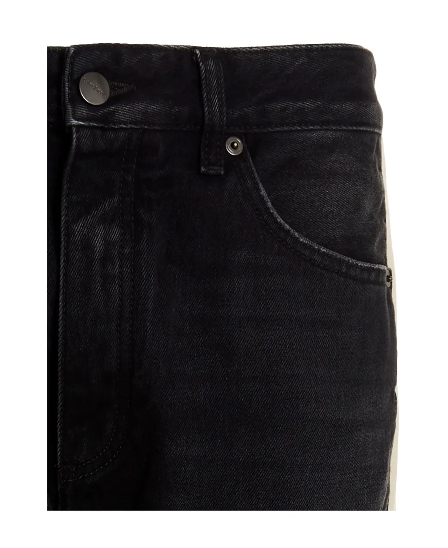 Washed Effect Denim Jeans