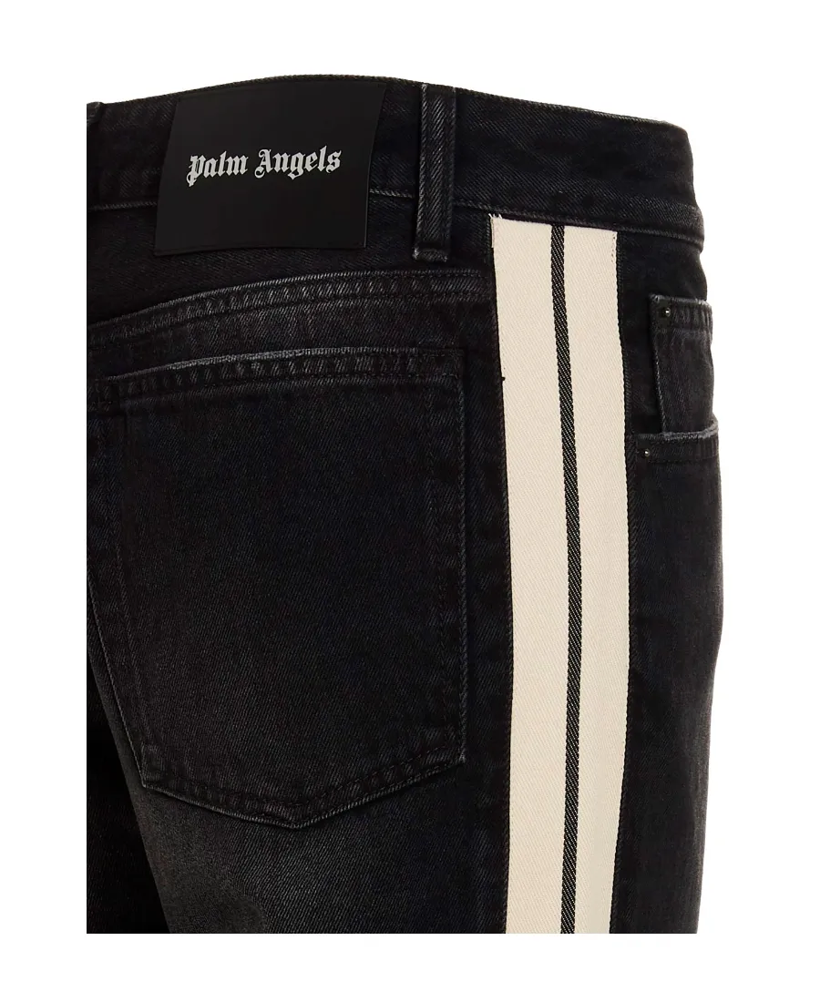 Washed Effect Denim Jeans