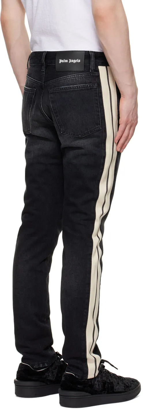Washed Effect Denim Jeans