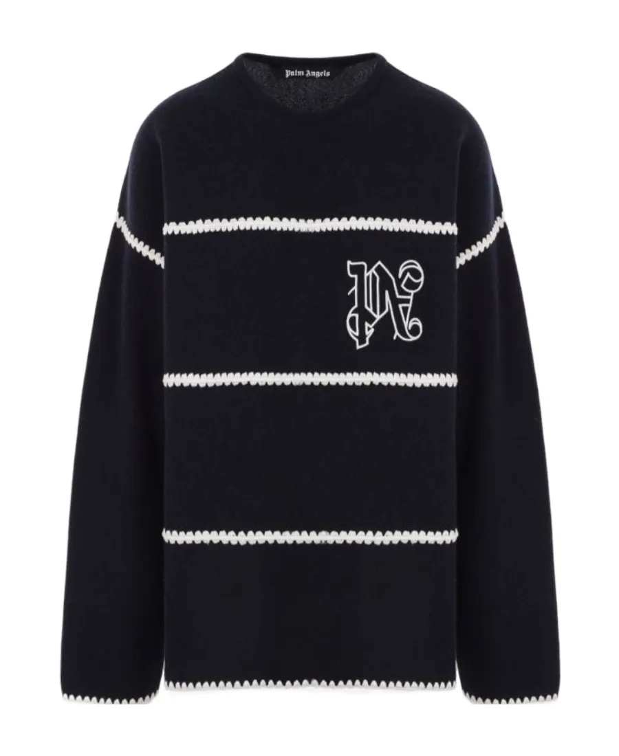 Logo Intarsia-Knit Jumper