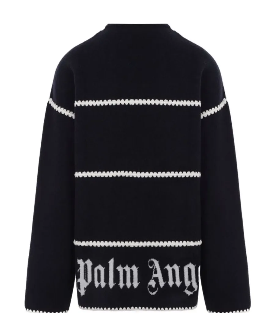 Logo Intarsia-Knit Jumper