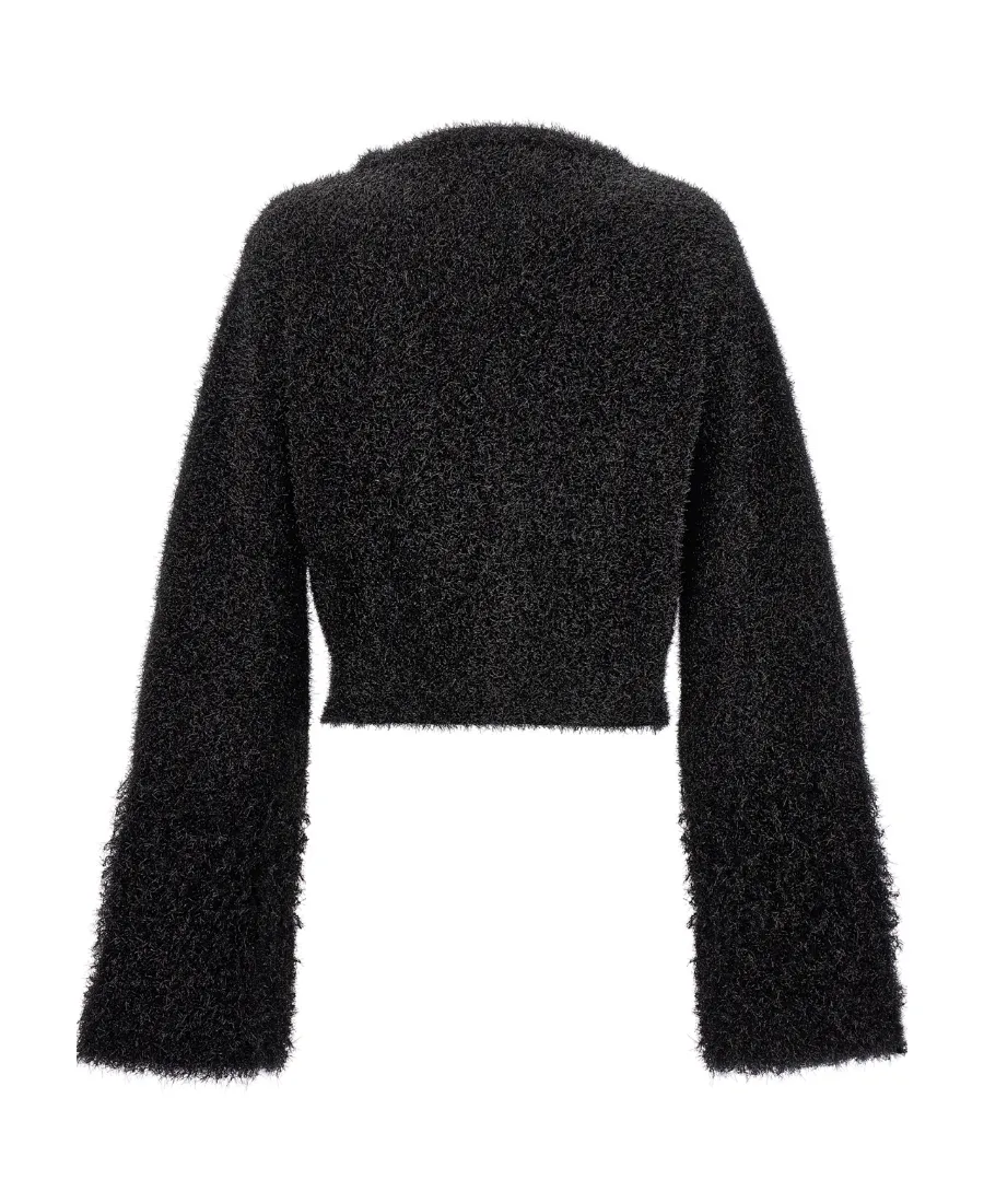 Crewneck Cropped Cardigan