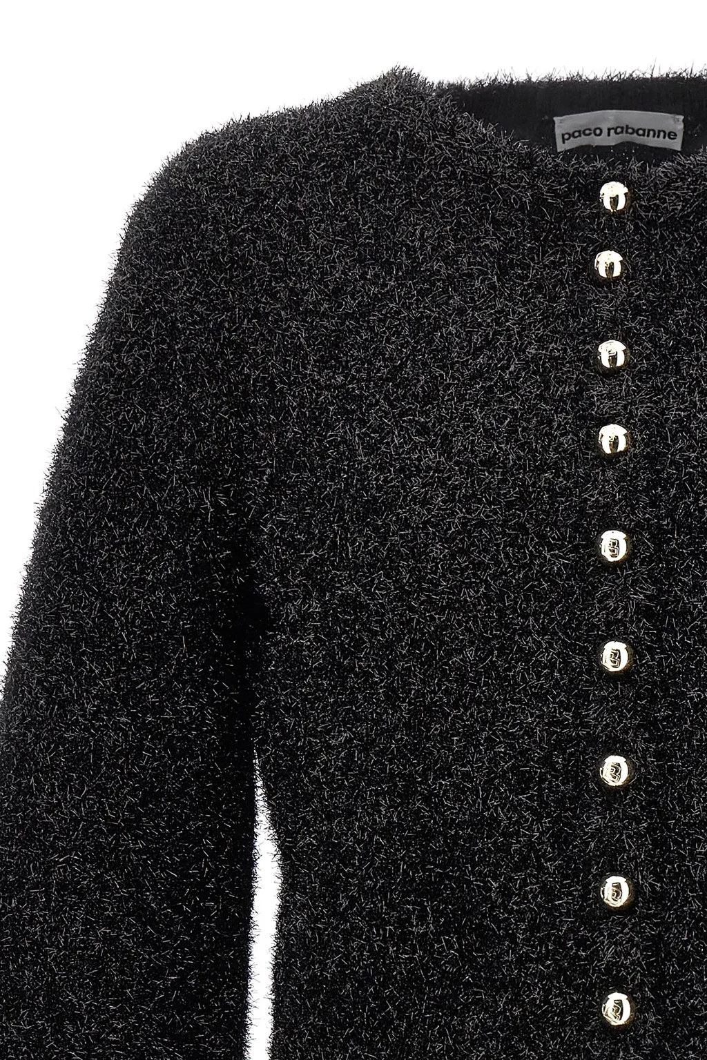 Crewneck Cropped Cardigan