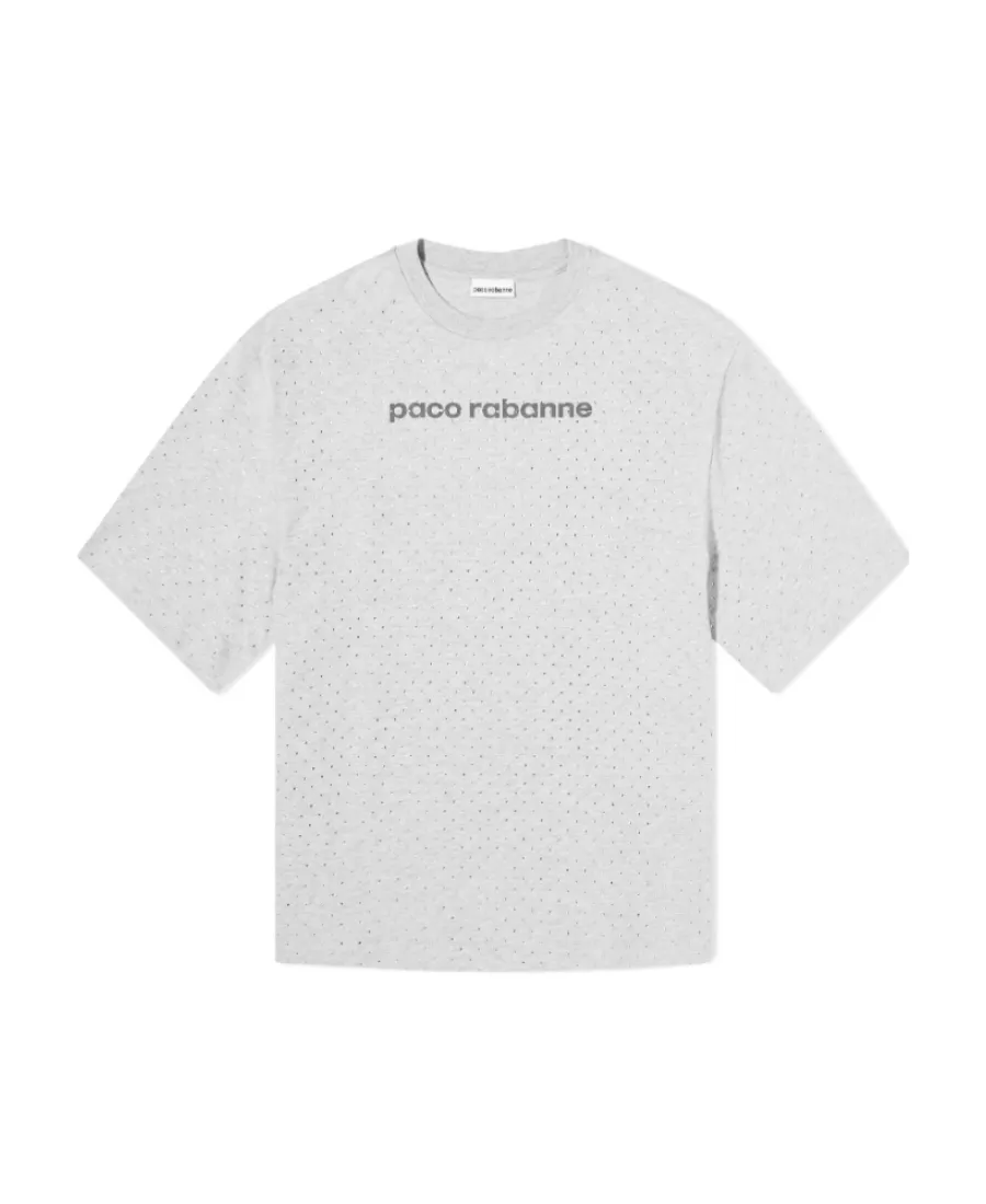 Logo Embellished Oversized T-Shirt
