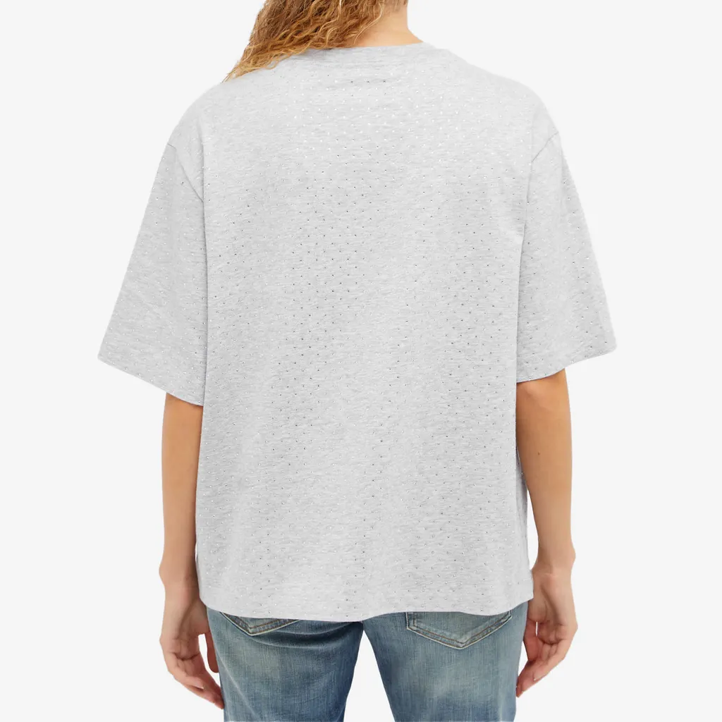 Logo Embellished Oversized T-Shirt