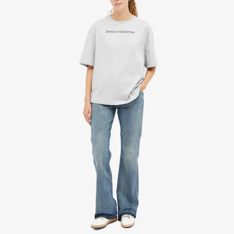 Logo Embellished Oversized T-Shirt