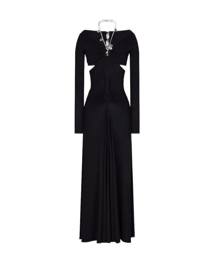 Hollowed-Out Dress