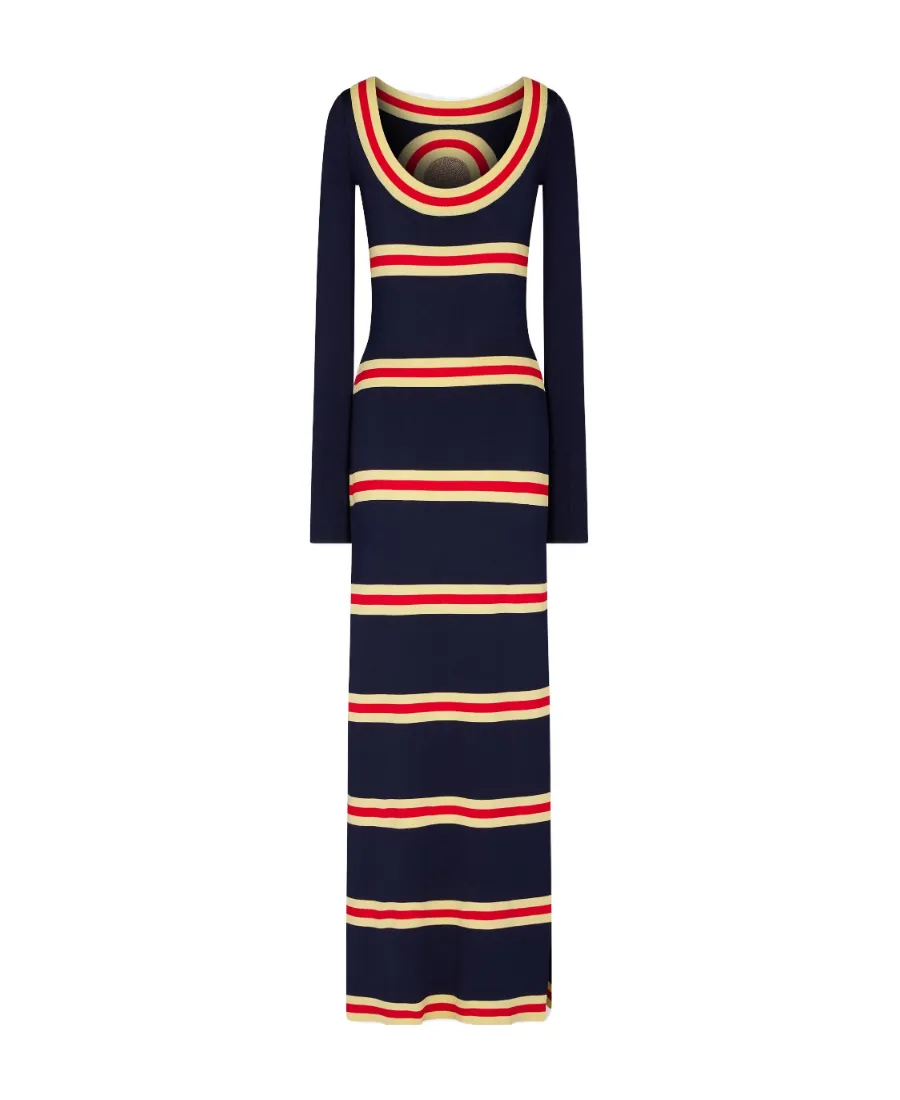 Logo Long-Sleeved Dress