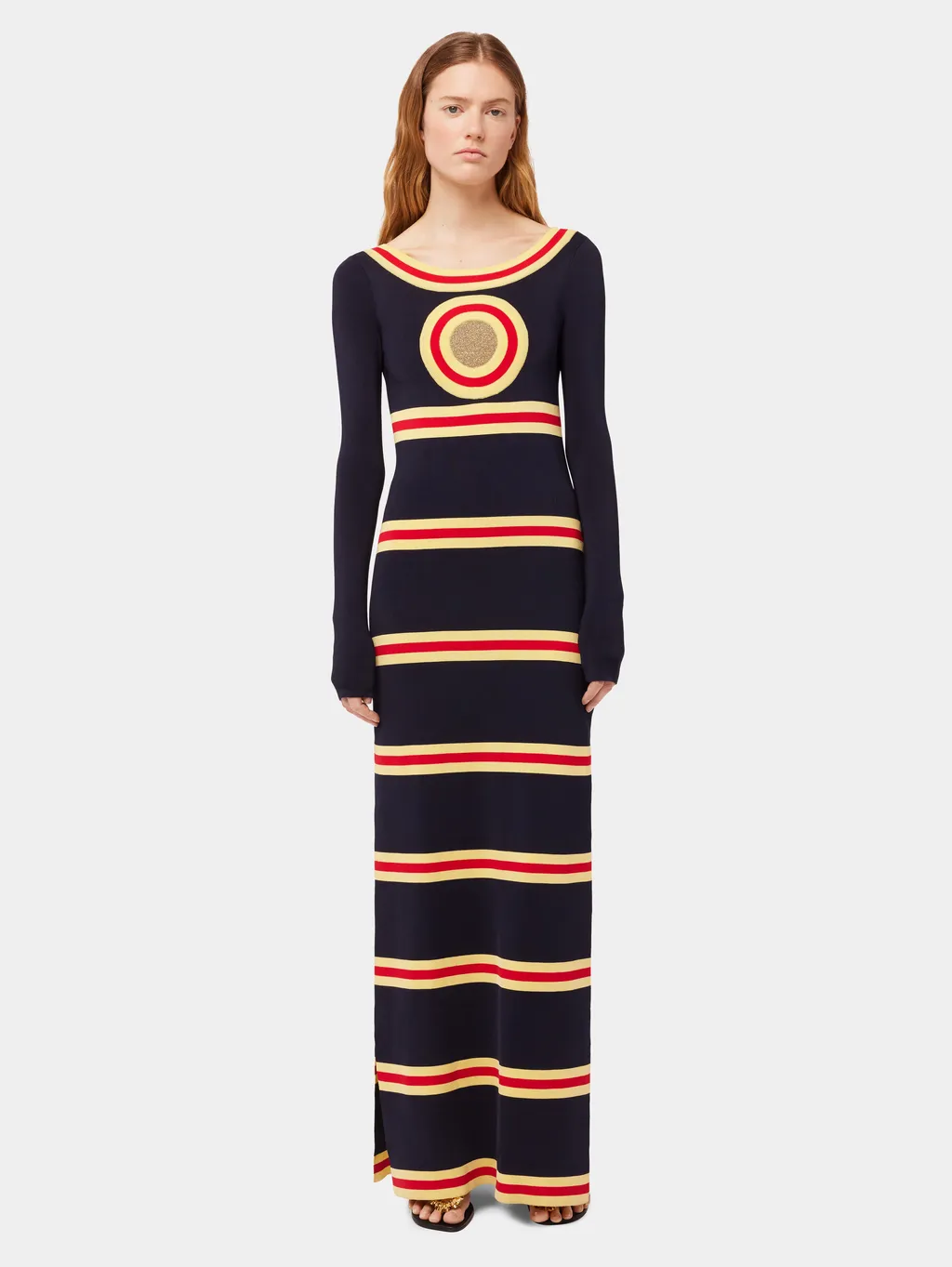 Logo Long-Sleeved Dress