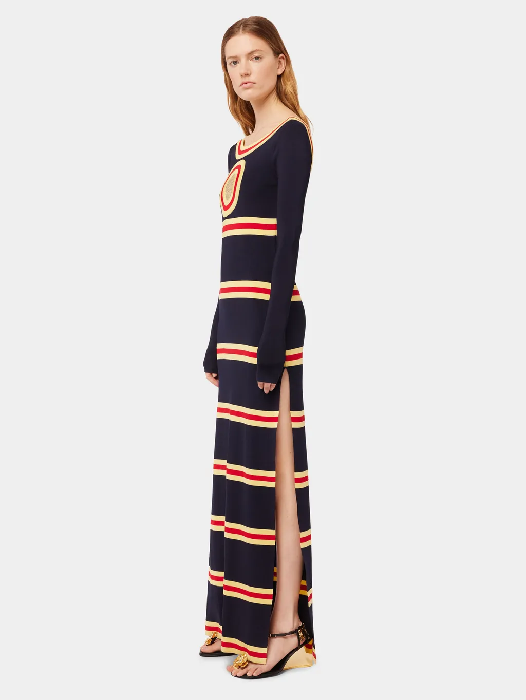 Logo Long-Sleeved Dress
