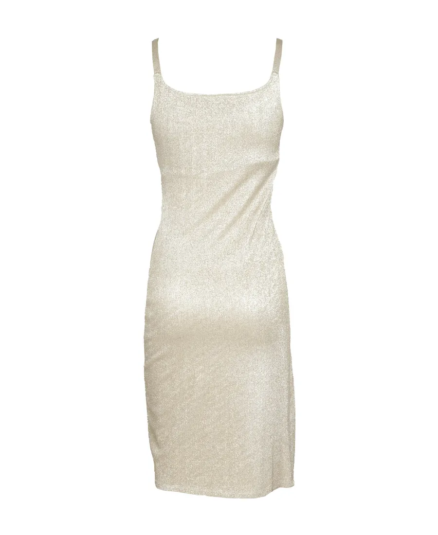 Ruched Scoop Neck Mini Dress