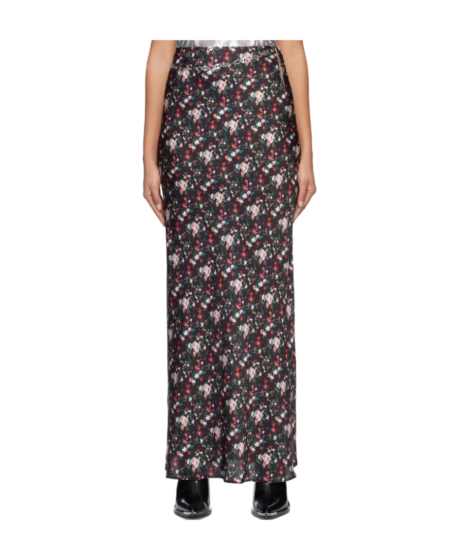 Medium-Length Chain Skirt