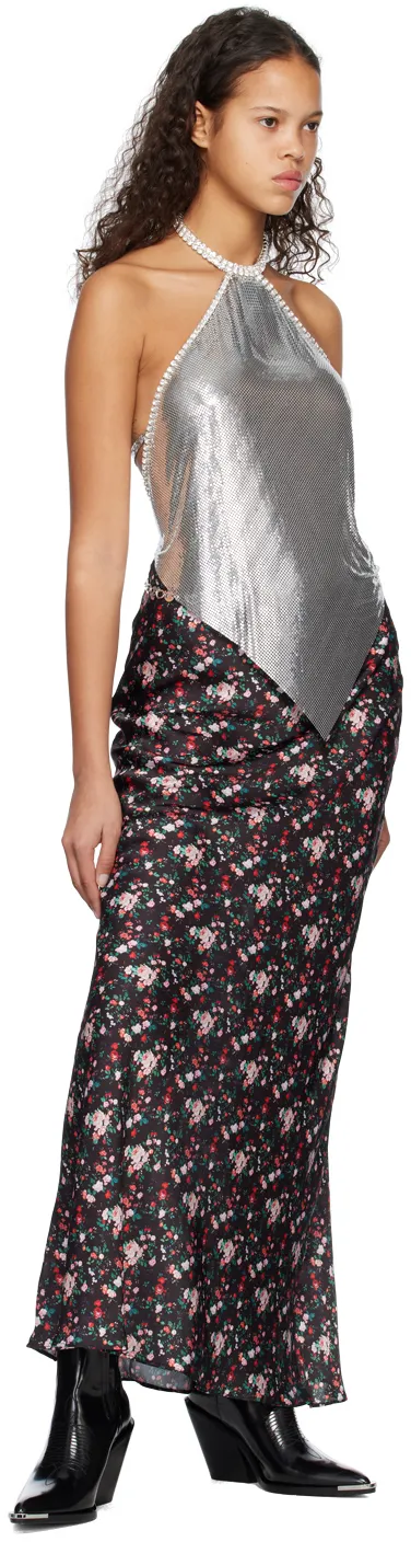 Medium-Length Chain Skirt