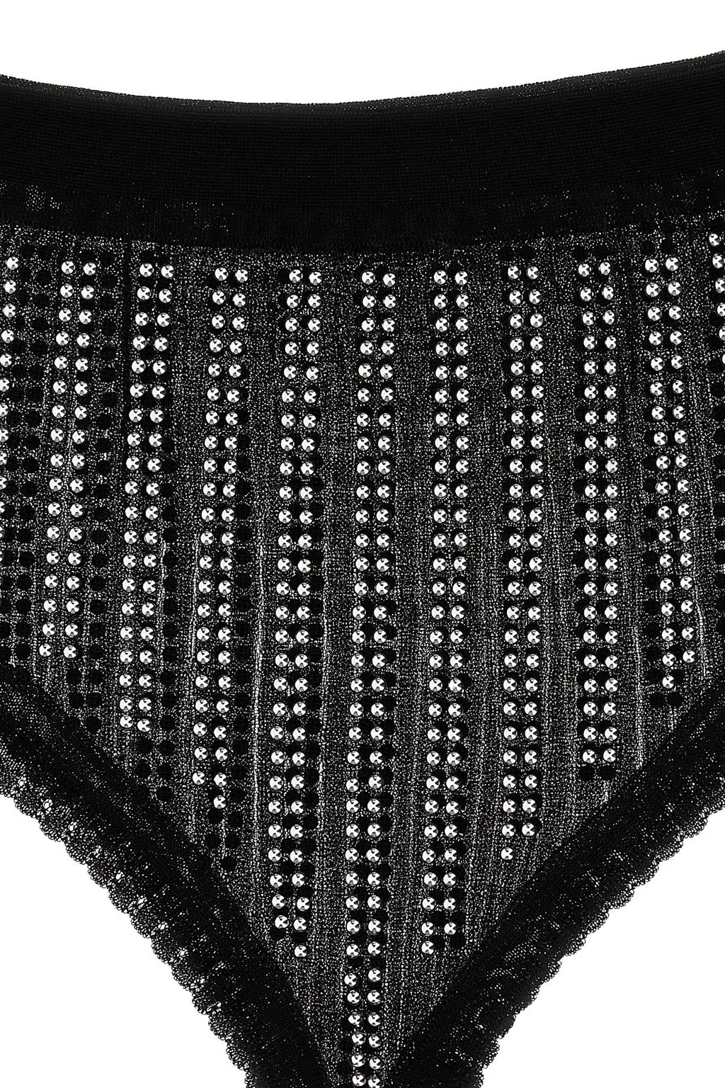 Bead Embellished Stretched Briefs