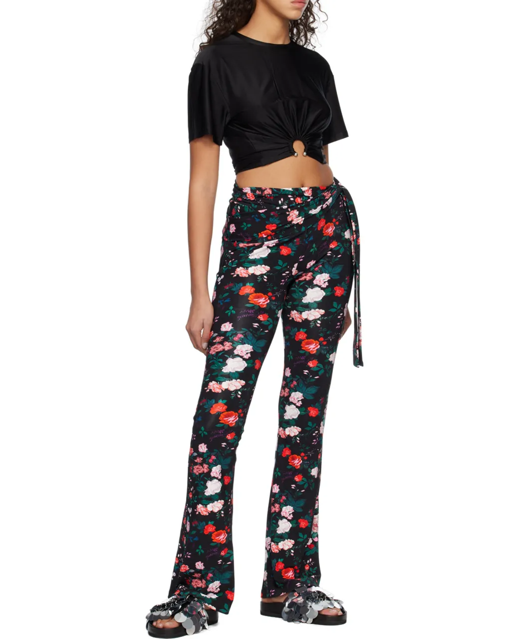 Printed Slim Fit Pants