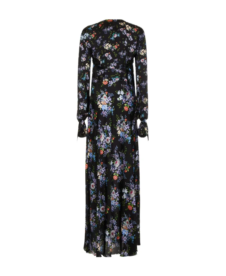 Floral Printed Button-Up Dress