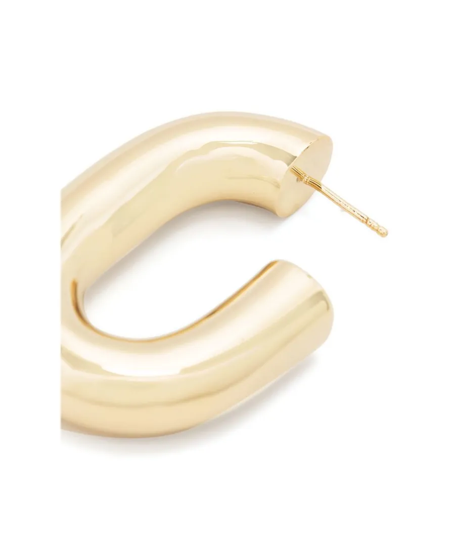 Xl Link Hoop Earrings