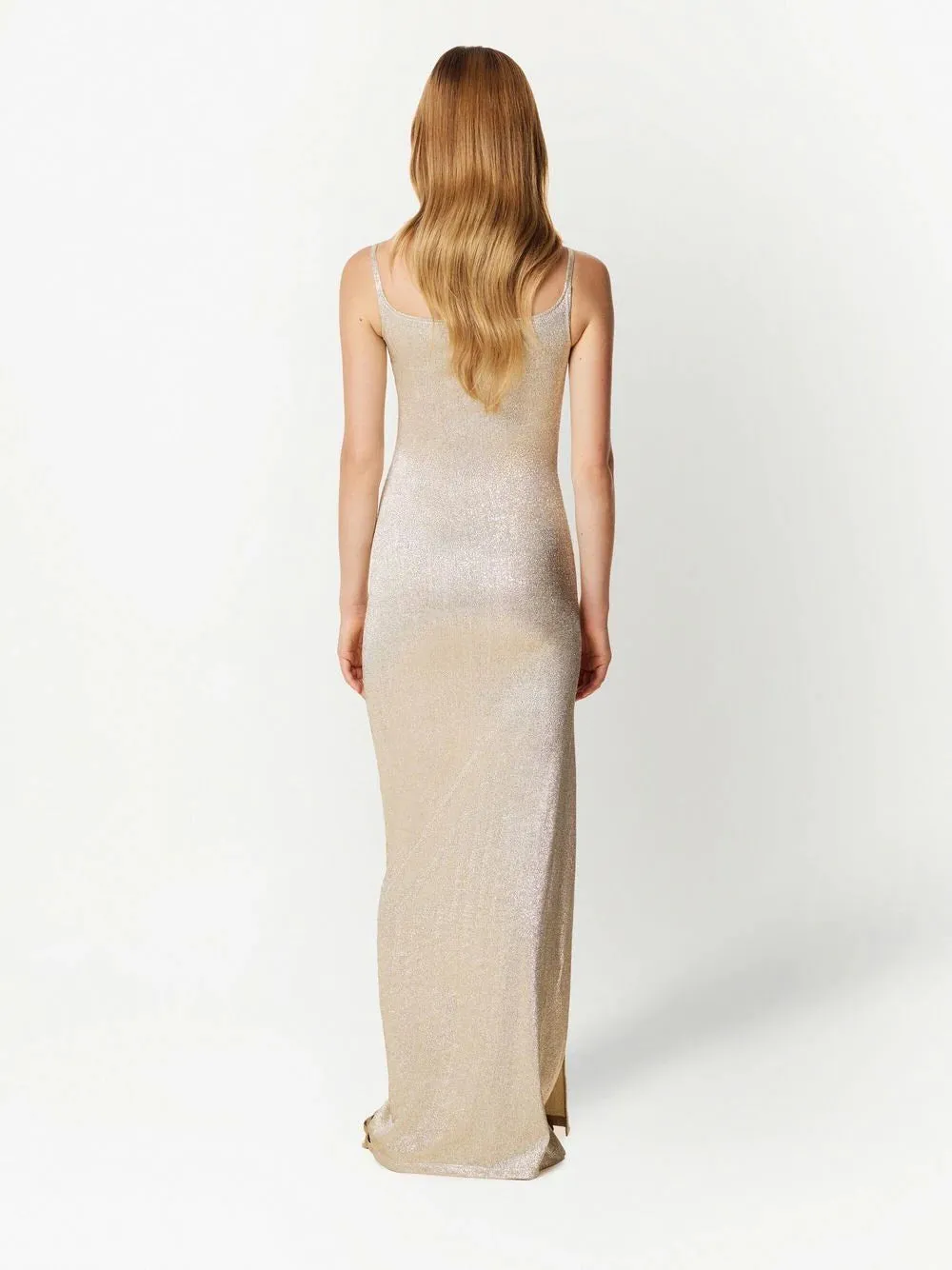 Buttoned Draped Dress