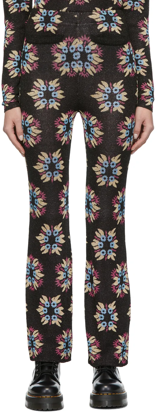 Jacquard Bell Bottoms