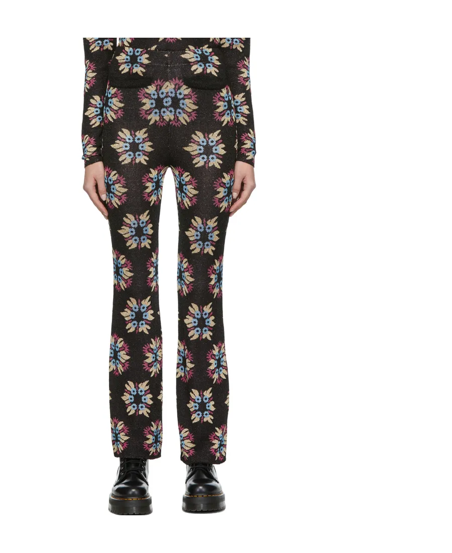 Jacquard Bell Bottoms