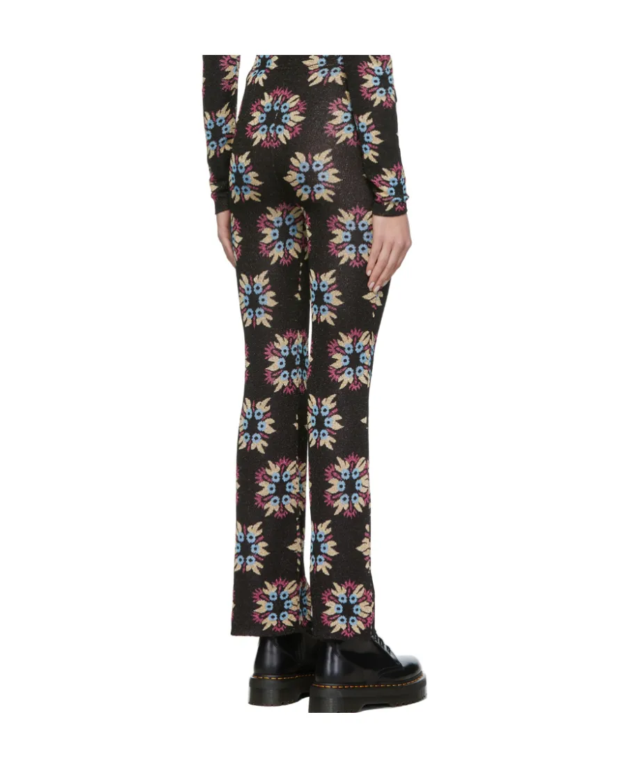 Jacquard Bell Bottoms