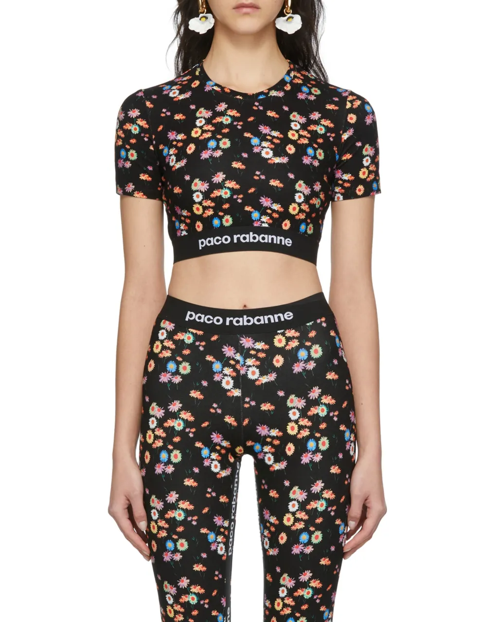 Pattern Printed Short Sleeve T-Shirt