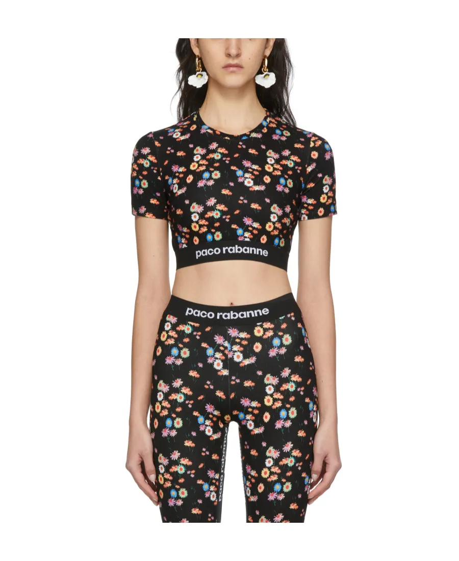 Pattern Printed Short Sleeve T-Shirt