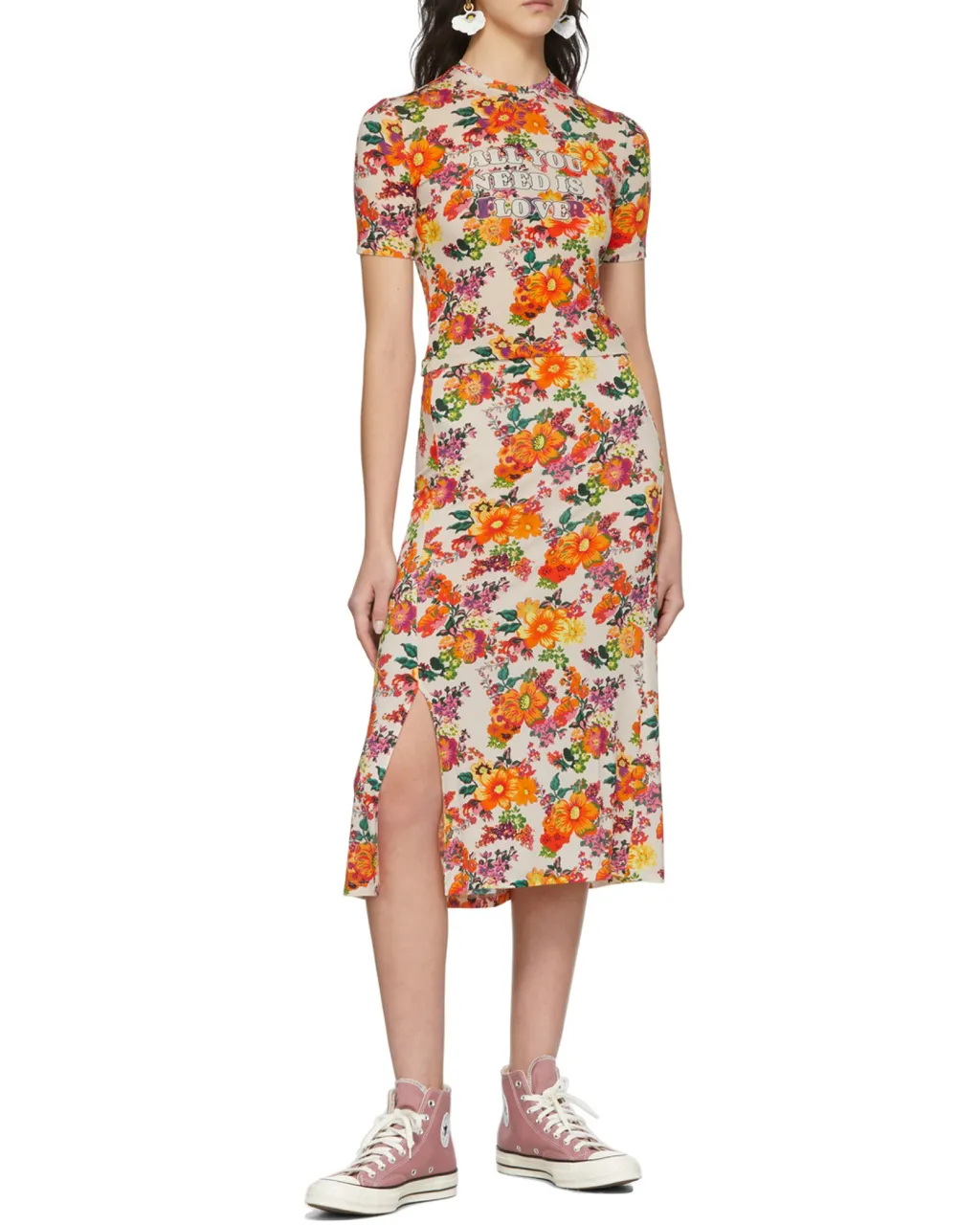 Pattern Printed Skirt