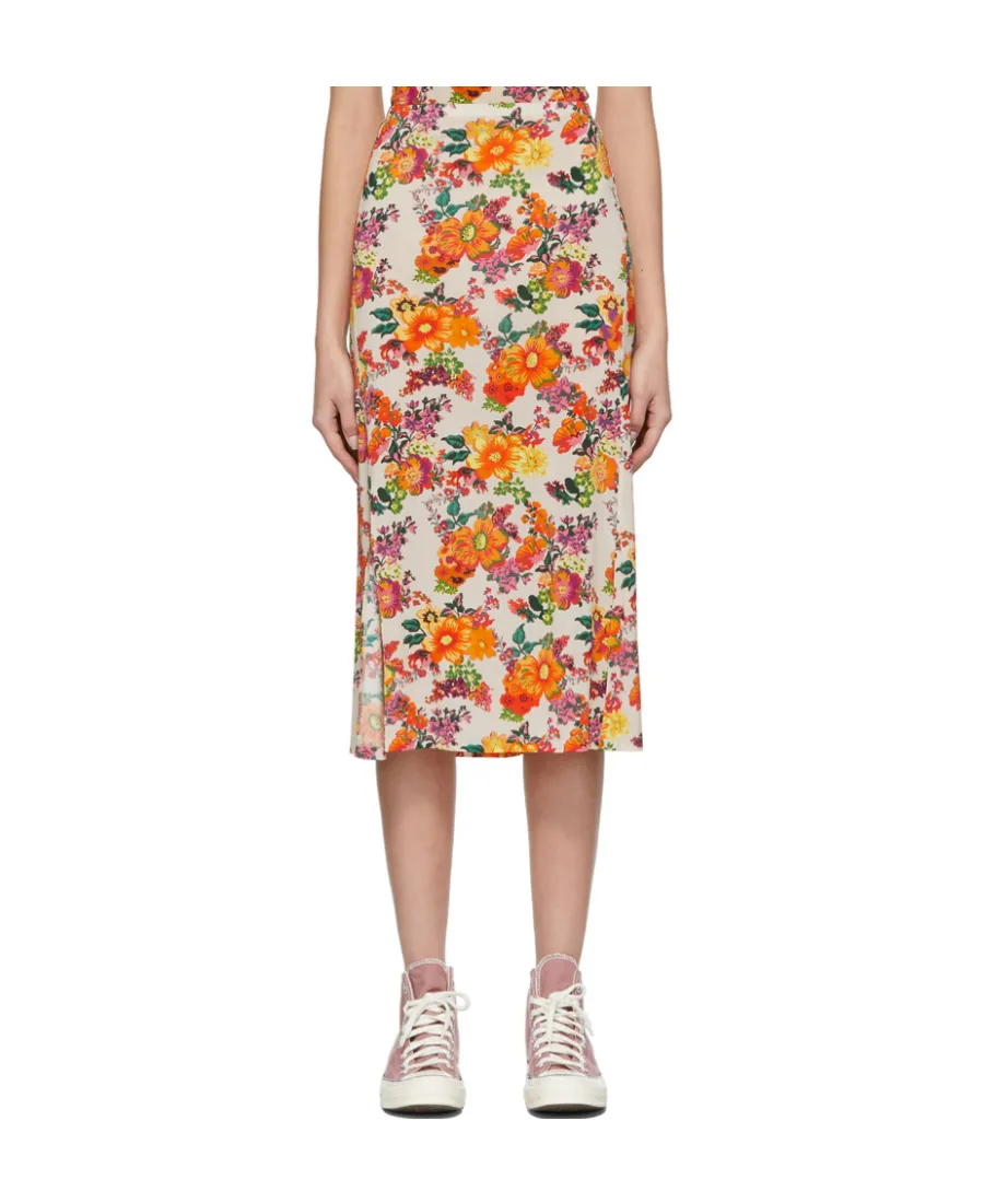Pattern Printed Skirt