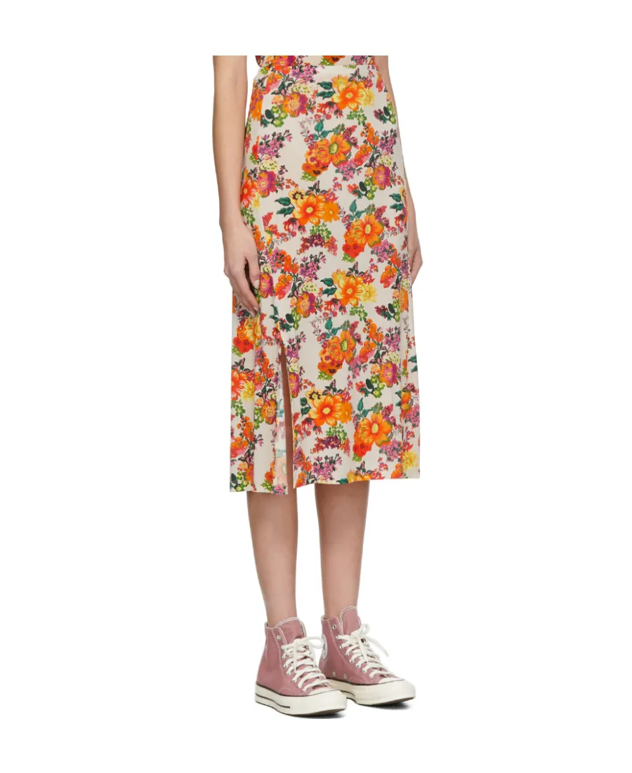 Pattern Printed Skirt
