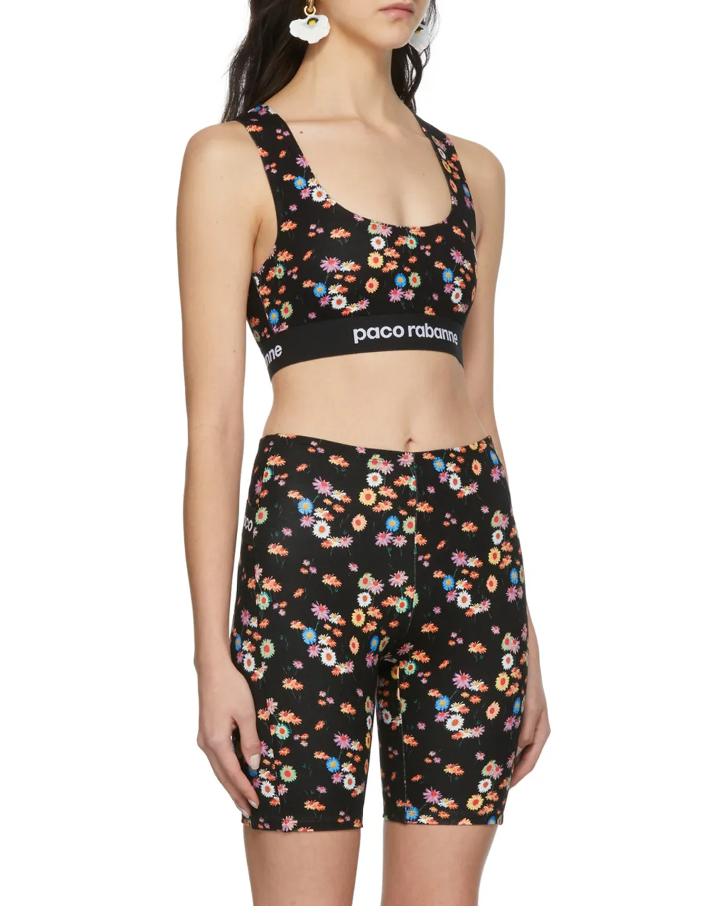 Printed Sports Bra