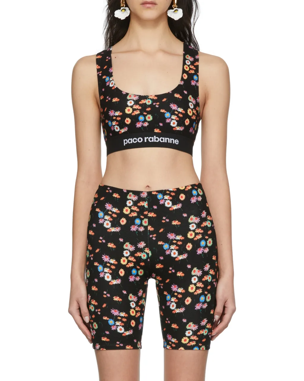 Printed Sports Bra